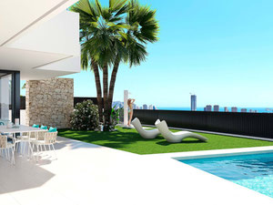 别墅 4 卧室 194 m² 在 Finestrat, 西班牙 — 来自开发商和业主的房地产搜索引擎 GEOLN.COM. 照片 3