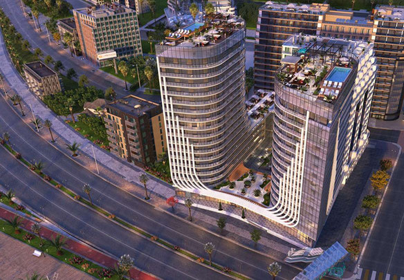 Marina Club, Estudio llave en mano con balcón y acceso al mar