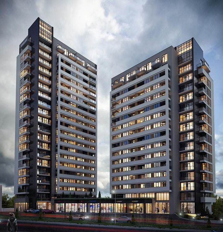 房地产在 Twin Towers Residence — look at the real estate search engine GEOLN.COM. 照片 1