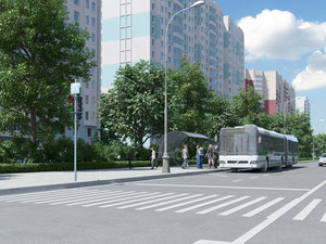 房地产在 Novyye Vatutinki — Kvartal Tsentralnyy — look at the real estate search engine GEOLN.COM. 照片 7