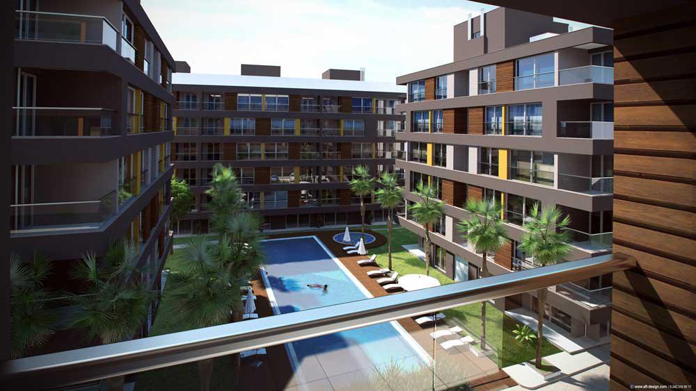 უძრავი კონება Zeytinpark Rezidans — გადახედეთ უძრავი ქონების საძიებო სისტემას GEOLN.COM. ფოტო 1