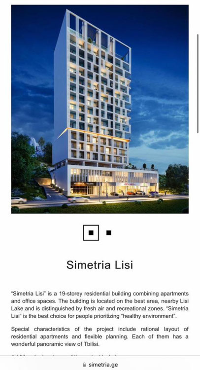 Birinci sınıf yeni bir binada (Simetria Lisi) 52 m2 satılık daire — Sahiplerden yada inşaatcilardan mülkiyet arama GEOLN.COM. Fotoğraf 1