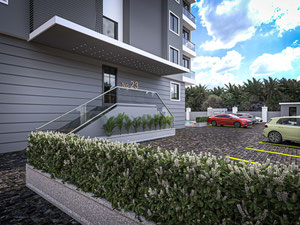 公寓 1 卧室 55 平方米，位于土耳其阿拉尼亚 — 来自开发商和业主的房地产搜索引擎 GEOLN.COM. 照片 6