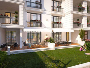 土耳其。伊斯坦布尔。新住宅综合体 HILAL HILL，公寓 212平方米 — 来自开发商和业主的房地产搜索引擎 GEOLN.COM. 照片 9