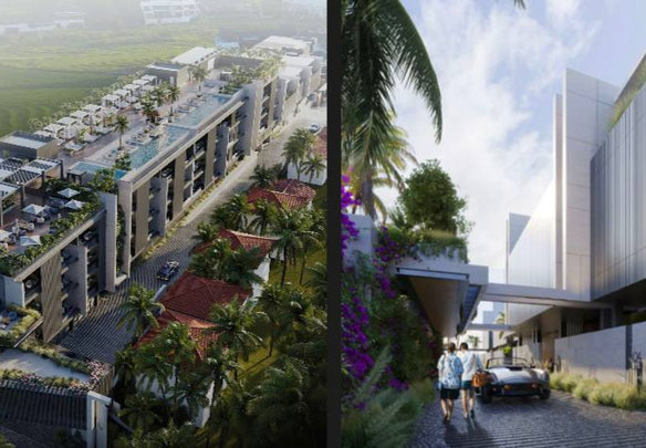 Villa and Apartment Complex