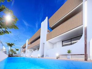 平房 2 卧室 63 m² 在 Lo Pagan, 西班牙 — 来自开发商和业主的房地产搜索引擎 GEOLN.COM. 照片 7