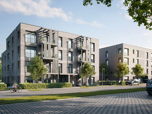 房地产在 Klinkerhöfe 2 – Wohnungen — look at the real estate search engine GEOLN.COM. 照片 2