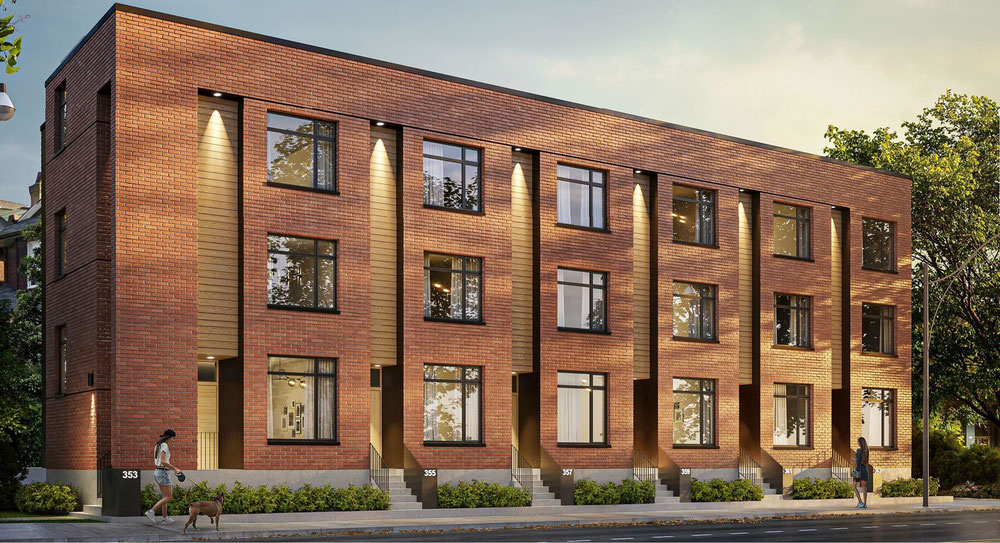 Real estate in Annex Townhouses — look at the real estate search engine GEOLN.COM. Photo 1