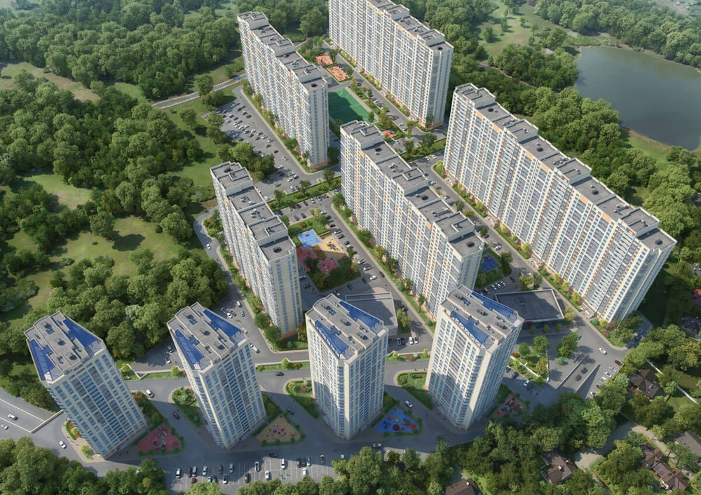 房地产在 Novaya Vysota — look at the real estate search engine GEOLN.COM. 照片 1