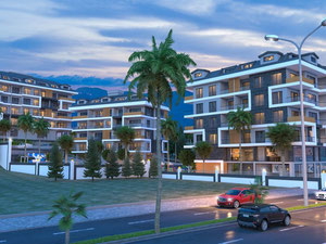 2 卧室公寓 103 平方米，位于土耳其阿拉尼亚 — 来自开发商和业主的房地产搜索引擎 GEOLN.COM. 照片 3