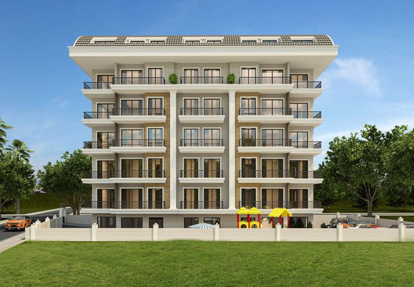 Апартаменти 1 спальня 54 м² в Аланії, Туреччина