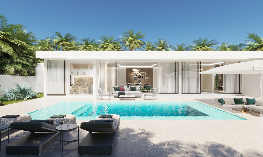 Immobilien in 3-спальная luxury вилла в топовой локации Бали — Schauen Sie sich die Immobiliensuchmaschine GEOLN.COM an. Foto 1