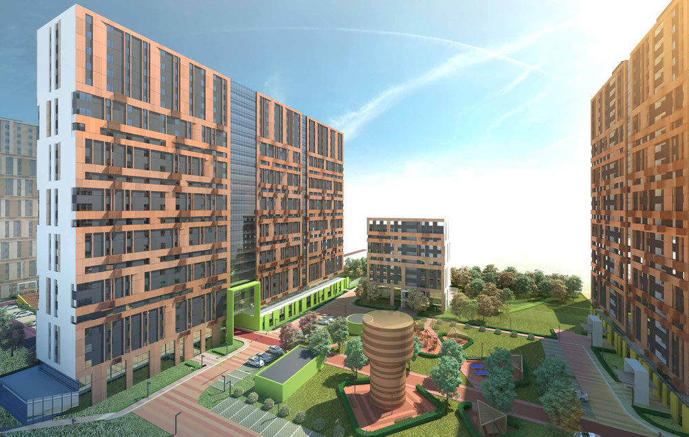 房地产在 Serdtse Odintsovo v Odintsovo — look at the real estate search engine GEOLN.COM. 照片 1