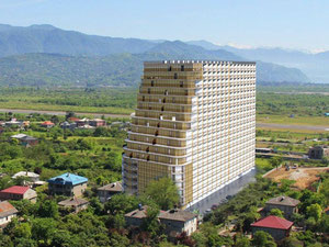 出售带便利布局的欧式三居室，位于舒适级别的综合体内，享有山景 — 来自开发商和业主的房地产搜索引擎 GEOLN.COM. 照片 5