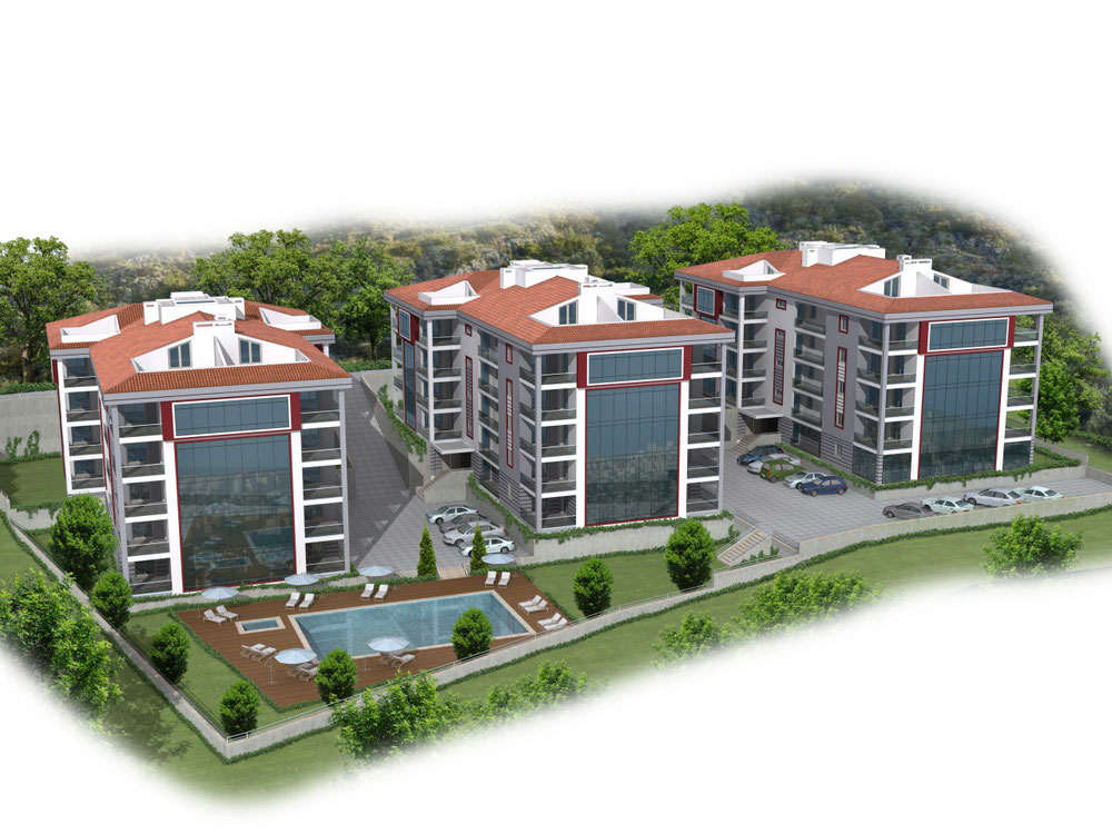 房地产在 Kirmizi Evler — look at the real estate search engine GEOLN.COM. 照片 1