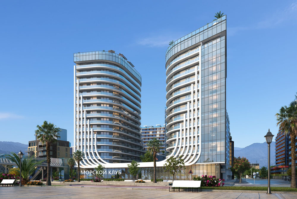 住宅综合体海洋俱乐部 — 来自开发商和业主的房地产搜索引擎 GEOLN.COM. 照片 1