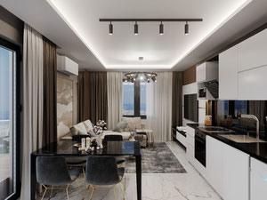 公寓 1 卧室 52 平方米，位于土耳其阿拉尼亚 — 来自开发商和业主的房地产搜索引擎 GEOLN.COM. 照片 18