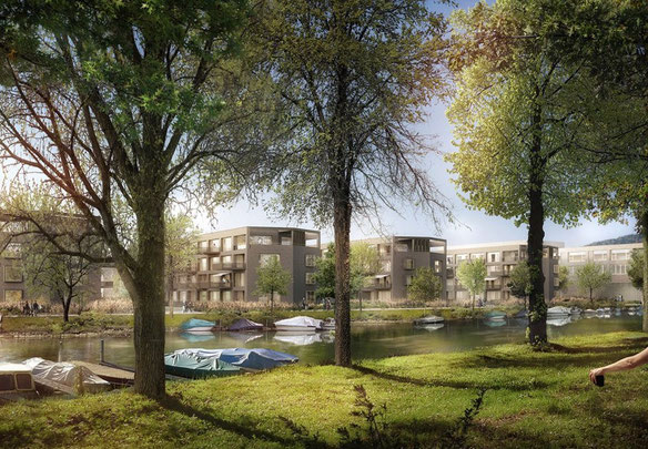 Zihl Nidau – Wohnen am Wasser