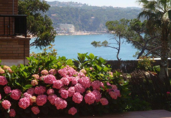 فيلا على البحر في إسبانيا ، كاتالونيا ، جيرونا