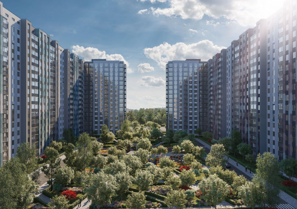 房地产在 Misto Kvitiv. Parkovyy kvartal — look at the real estate search engine GEOLN.COM. 照片 1