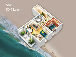 Real estate in SMG PALACE — look at the real estate search engine GEOLN.COM. Photo 18