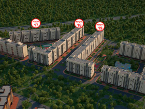 房地产在 Afrodita-2 v Mytishchakh — look at the real estate search engine GEOLN.COM. 照片 3