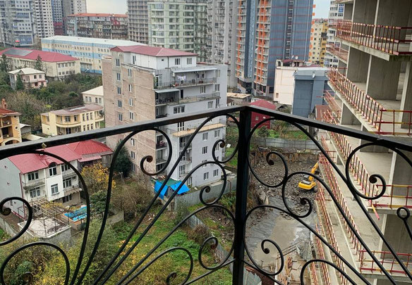 Black frame in Batumi