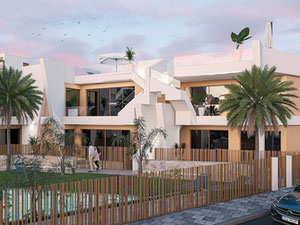 平房 2 卧室 79 m² 在 San Pedro del Pinatar, 西班牙 — 来自开发商和业主的房地产搜索引擎 GEOLN.COM. 照片 4