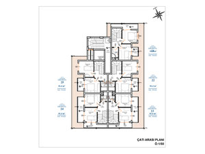 公寓 1 卧室 57 平方米，位于土耳其阿拉尼亚 — 来自开发商和业主的房地产搜索引擎 GEOLN.COM. 照片 19