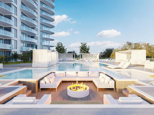 Real estate in Aquablu Condominiums Penthouses and Waterfront Villas — look at the real estate search engine GEOLN.COM. Photo 4