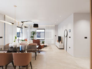 公寓 90 平方米，位于西班牙圣哈维尔 — 来自开发商和业主的房地产搜索引擎 GEOLN.COM. 照片 2