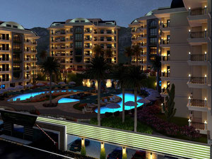 公寓 3 间卧室 170 平方米，位于土耳其阿拉尼亚 — 来自开发商和业主的房地产搜索引擎 GEOLN.COM. 照片 6