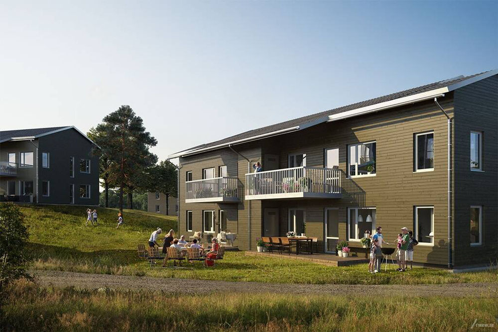 Nieruchomości w Brf Norra Hammarotassen — spójrz na wyszukiwarkę nieruchomości GEOLN.COM. Zdjęcie 1