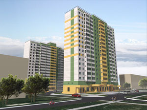 房地产在 Vysotky on Elektrostalskaya — look at the real estate search engine GEOLN.COM. 照片 2