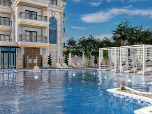 公寓 1 卧室 50 平方米，位于土耳其阿拉尼亚 — 来自开发商和业主的房地产搜索引擎 GEOLN.COM. 照片 5