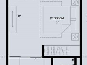 студия площадью 32 м2 с боковым видом на море в самом элитном районе Банг Тао — 来自开发商和业主的房地产搜索引擎 GEOLN.COM. 照片 2