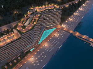 带有壮观海景的公寓 — 来自开发商和业主的房地产搜索引擎 GEOLN.COM. 照片 14