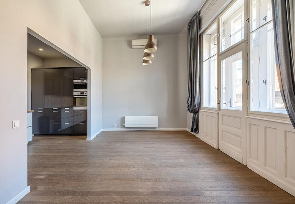 Hungary. Budapest. Apartment with new renovation, 144m2, in the very center of the city.