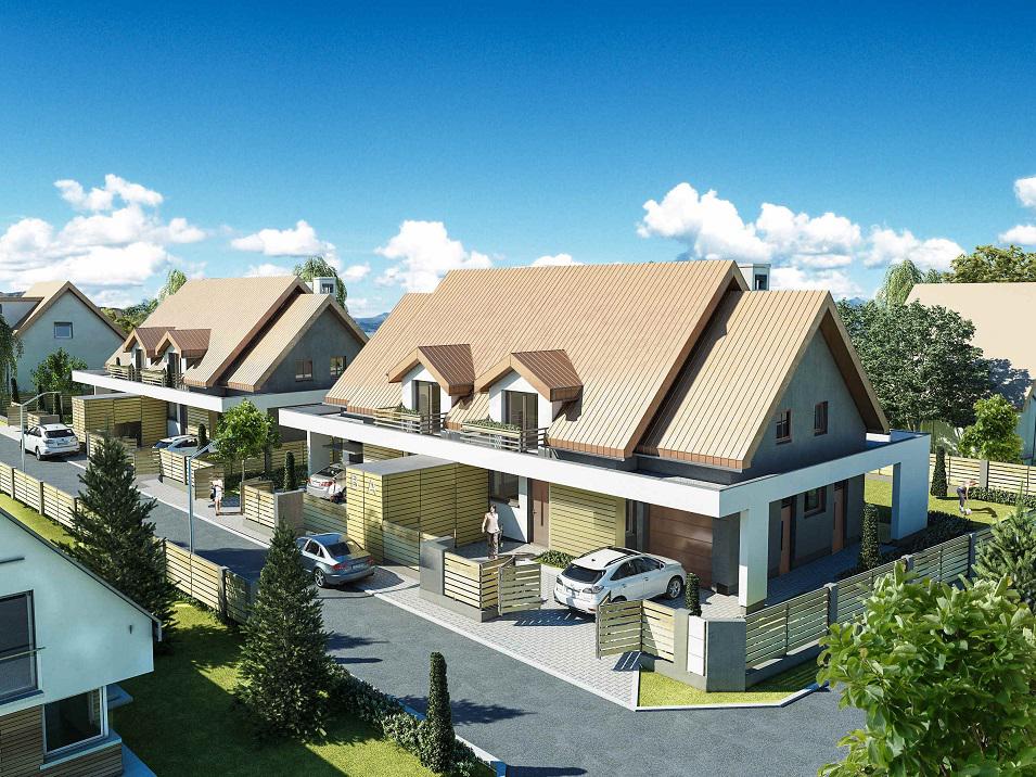 Real estate in Domy na Torunskiej — look at the real estate search engine GEOLN.COM. Photo 1