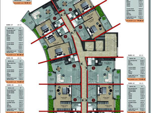 公寓 1 卧室 53 平方米，位于土耳其阿拉尼亚 — 来自开发商和业主的房地产搜索引擎 GEOLN.COM. 照片 72