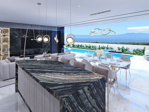 Immobilien in 1-спальная luxury вилла с панорамным видом на океан — Schauen Sie sich die Immobiliensuchmaschine GEOLN.COM an. Foto 10