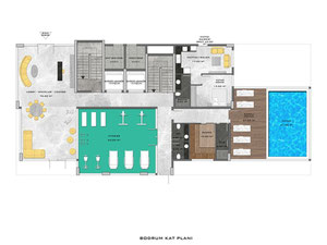 公寓 2 卧室 105 平方米，位于土耳其阿拉尼亚 — 来自开发商和业主的房地产搜索引擎 GEOLN.COM. 照片 55