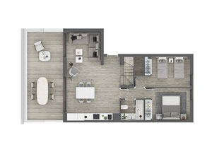 顶楼 2 卧室 73 m² 在 Cancelada, 西班牙 — 来自开发商和业主的房地产搜索引擎 GEOLN.COM. 照片 13