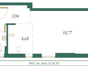 נדל"ן ב В престижном жилом комплексе «Эдельвейс» предлагаются к продаже современные квартиры-студии  — עיין במנוע חיפוש הנדל"ן GEOLN.COM. תמונה 6