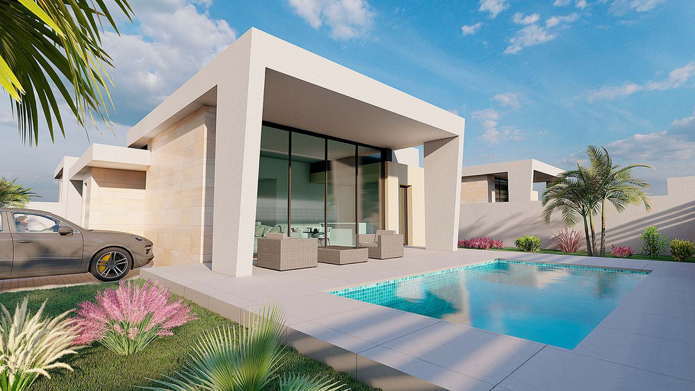 别墅 3 间卧室 116 平方米，位于西班牙洛斯巴尔科内斯 — 来自开发商和业主的房地产搜索引擎 GEOLN.COM. 照片 1