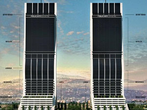 içindeki mülkiyet Folkart Towers — emlak arama motoru GEOLN.COM'a bakın. Fotoğraf 8