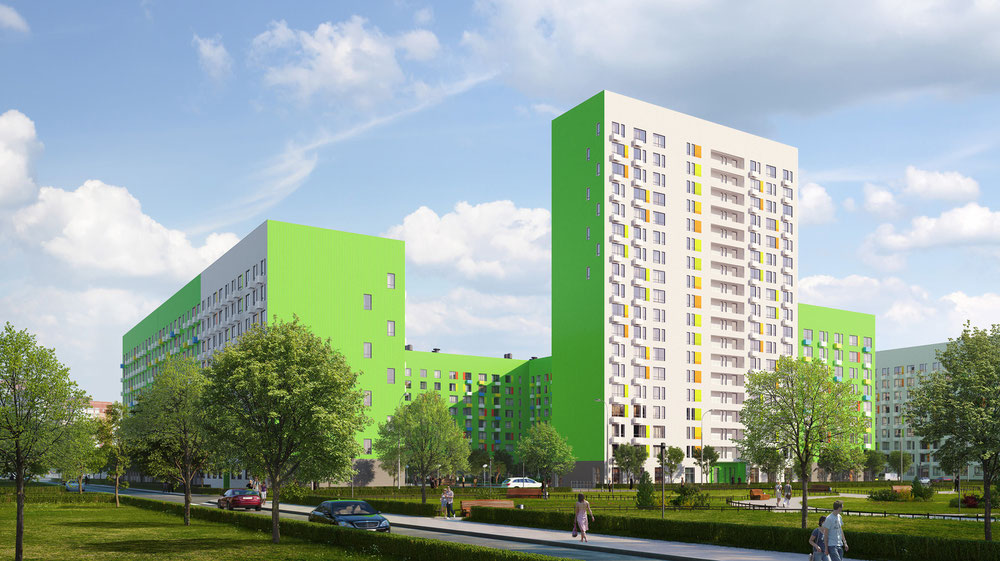 房地产在 Buninsky meadows — look at the real estate search engine GEOLN.COM. 照片 1