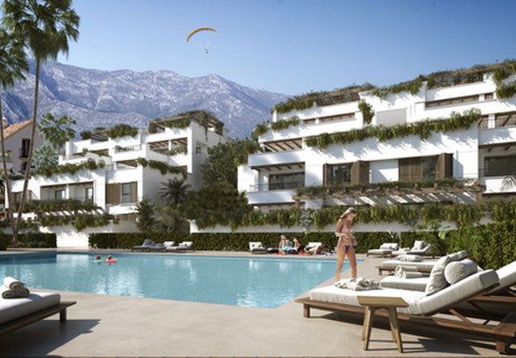 Penthouse 3 sypialnie 263 m² w Las Lomas de Marbella, Hiszpania