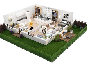 房地产在 Клубный дом «Корона Ренессанса» — look at the real estate search engine GEOLN.COM. 照片 10