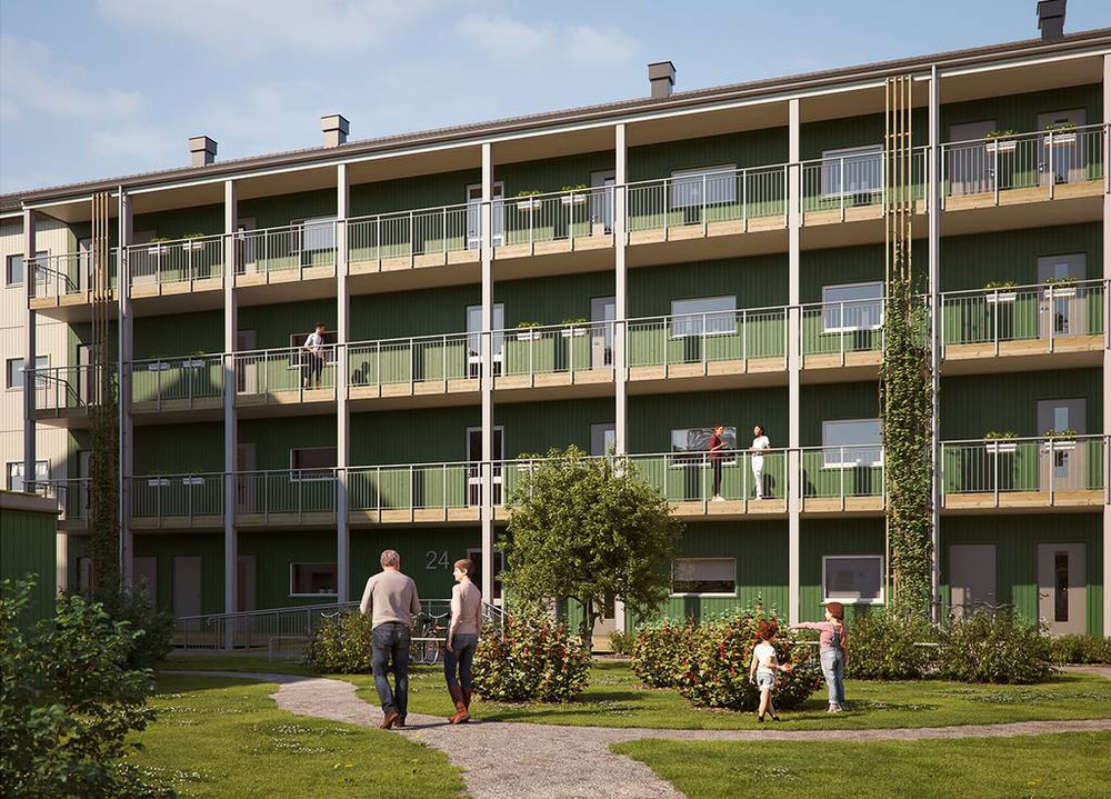 Недвижимость в BoKlok Rubinen — смотрите на поисковике недвижимости GEOLN.COM. Фото 1